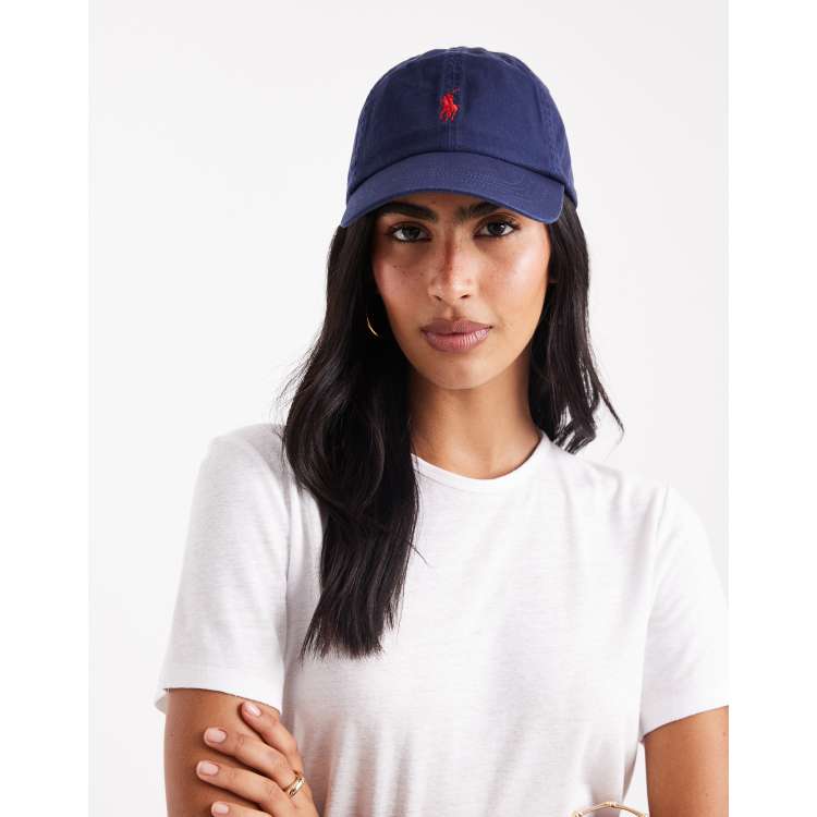 Polo Ralph Lauren icon logo baseball cap in navy | ASOS display picture 1