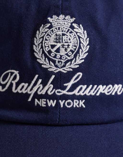 Polo Ralph Lauren icon logo baseball cap in newport navy, 2 of 3