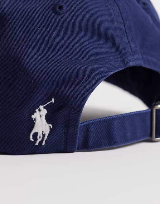Polo Ralph Lauren icon logo baseball cap in newport navy, 3 of 3