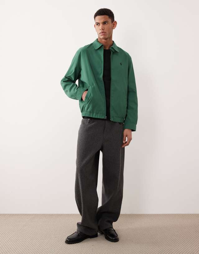 Polo Ralph Lauren icon logo bi-swing windbreaker jacket in green