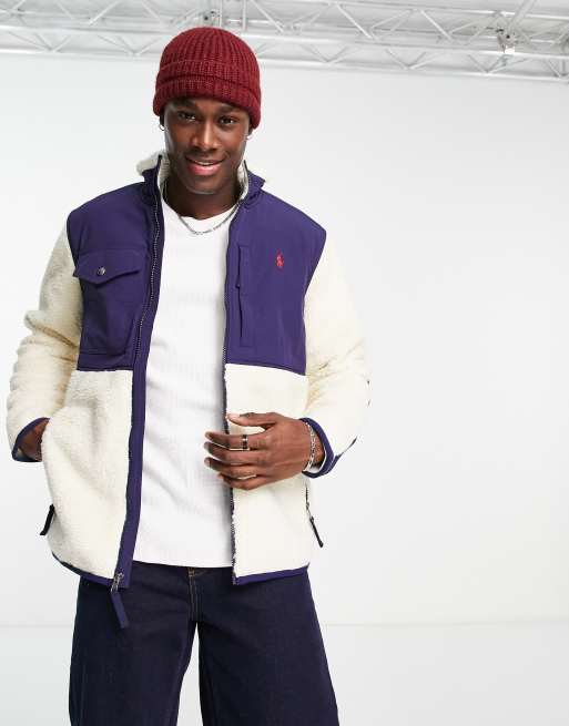 Color block top polo ralph lauren