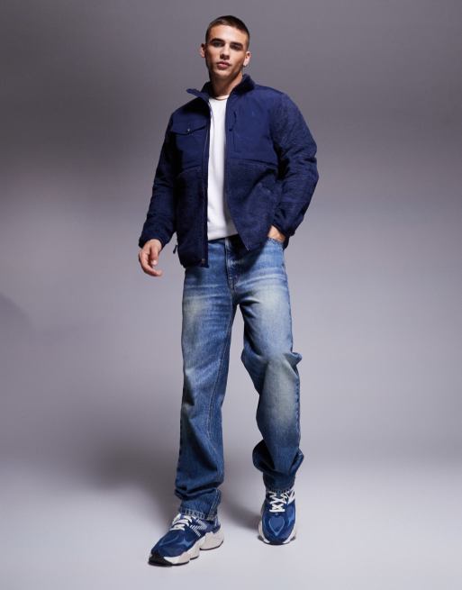 Hybrid borg denim jacket on sale