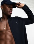 [Polo Ralph Lauren] Polo Ralph Lauren icon logo button down pique shirt in navy L navy