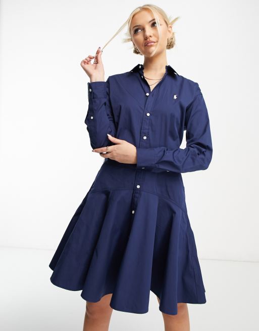 Ralph lauren best sale cotton shirt dress