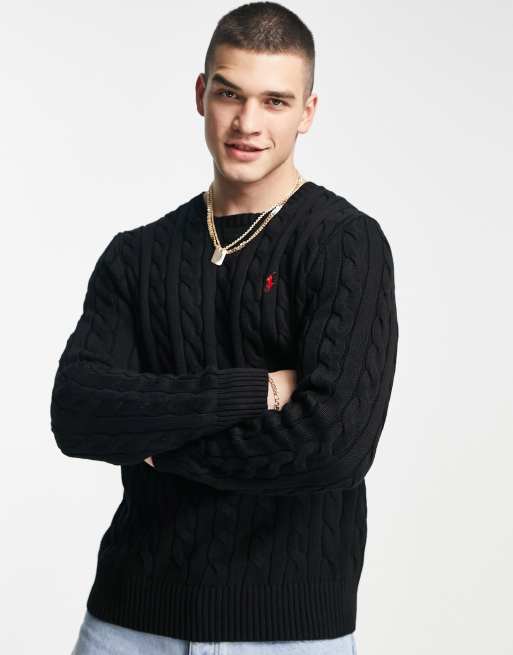 Mens black ralph hot sale lauren jumper