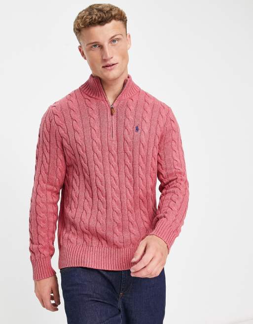 Pink ralph lauren jumper sale