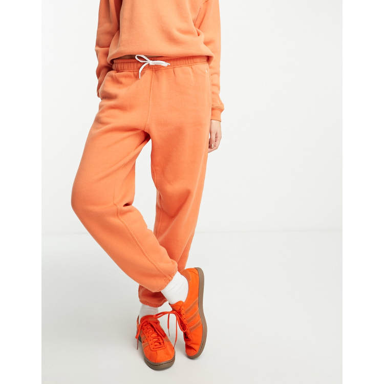 Orange jogger sale sweatpants