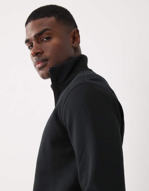 Polo Ralph Lauren 長袖、ペイントセットアップ Polo Ralph Lauren Estate-Rib Quarter-Zip Pullover - Cruise Navy