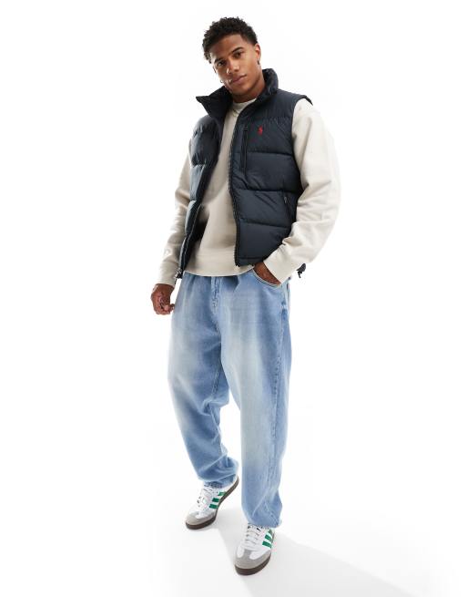 Polo bubble vest with hood online