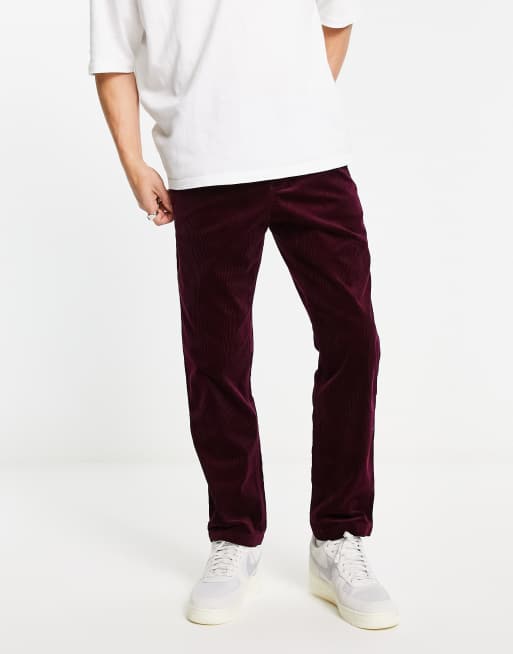 Burgundy 2025 polo pants