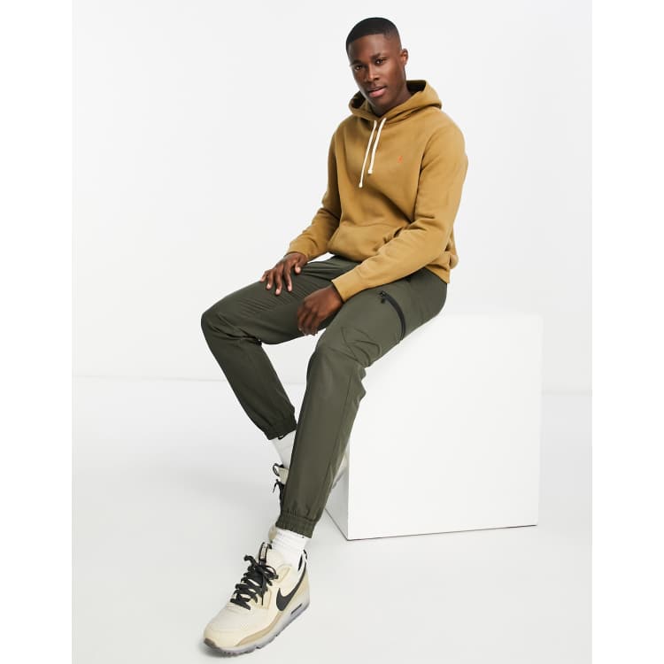 Polo Ralph Lauren icon logo fleece hoodie in tan | ASOS