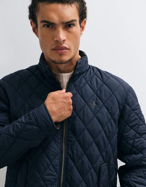 Polo Ralph Lauren icon logo gewatteerd windjack in navy, 3 van 5