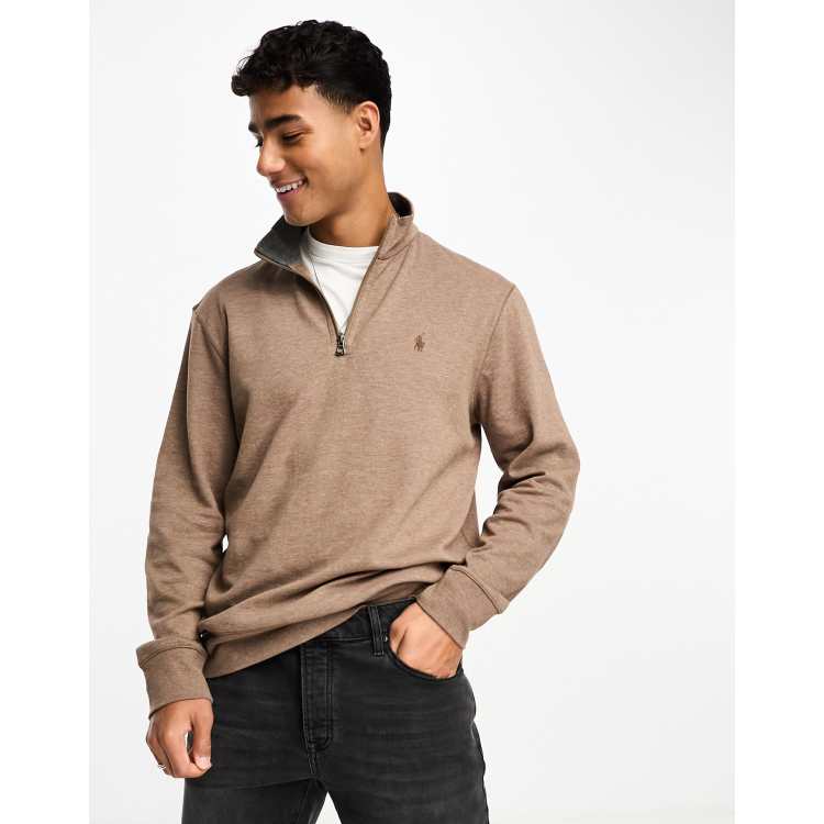 Polo hotsell brown sweater