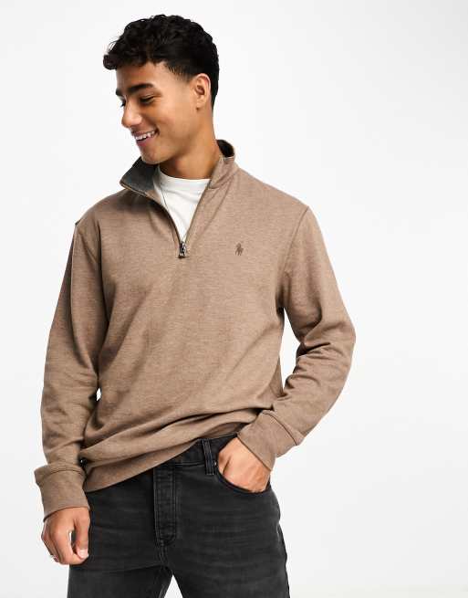 Ralph lauren men's discount half zip sweater