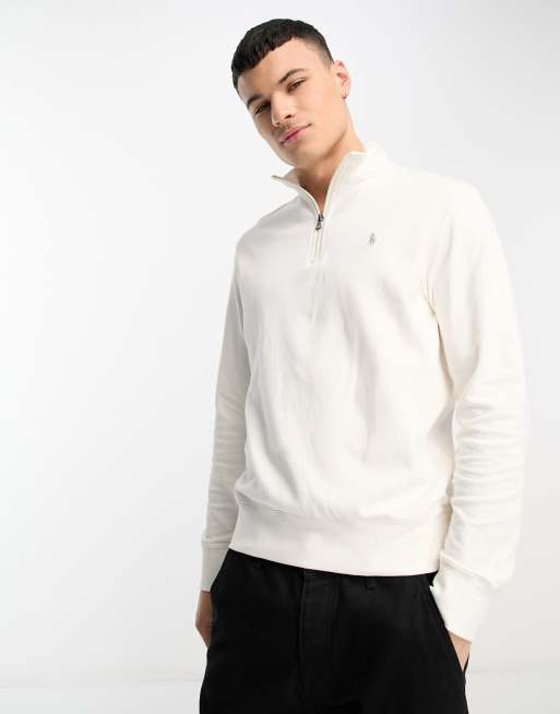 1/4 zip discount sweatshirt ralph lauren