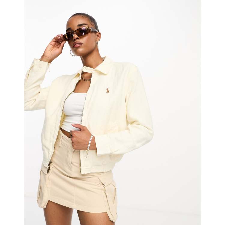 Ralph lauren best sale beige harrington jacket