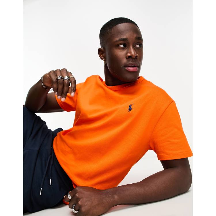 Orange ralph cheap lauren t shirt