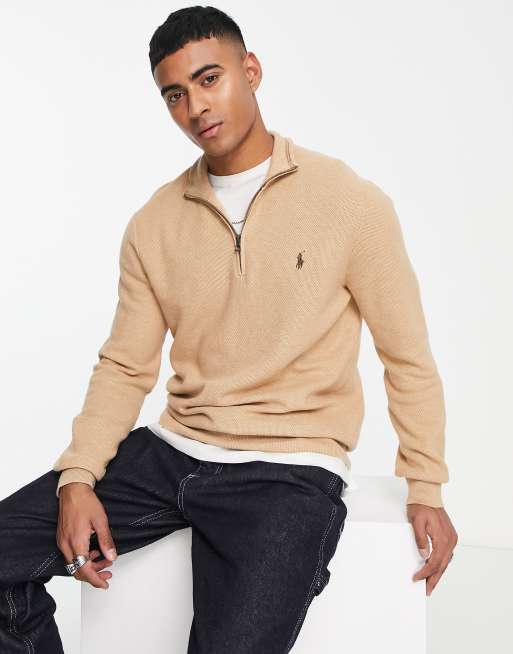 Actualizar 120+ imagen ralph lauren sweater zip up