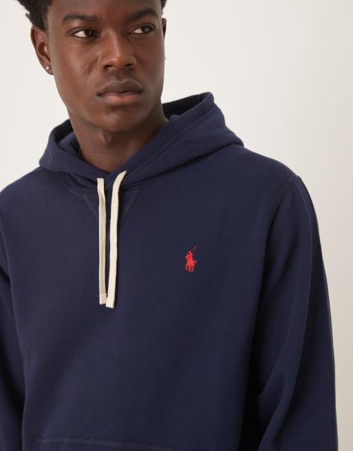 Polo Ralph Lauren icon logo hoodie in navy, 5 of 5