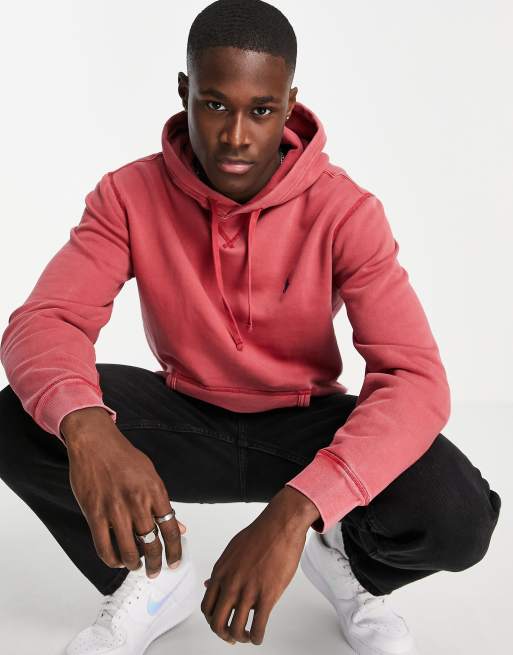 Polo Ralph Lauren icon logo hoodie in red | ASOS