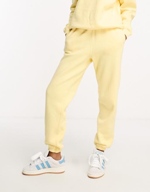 Yellow and sale white joggers