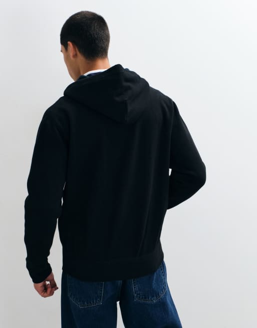 Polo Ralph Lauren Icon-Logo-Kapuzenpullover mit Reißverschluss in Schwarz, 5 von 5