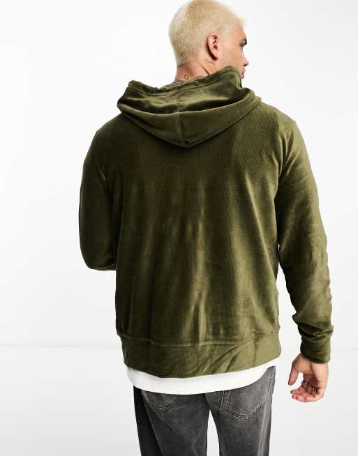 Ralph lauren hot sale velour hoodie