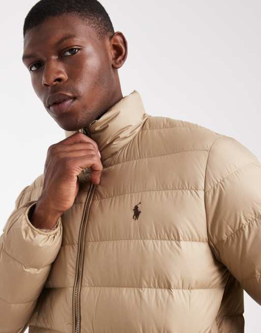Polo Ralph Lauren icon logo lightweight insulated puffer jacket in 