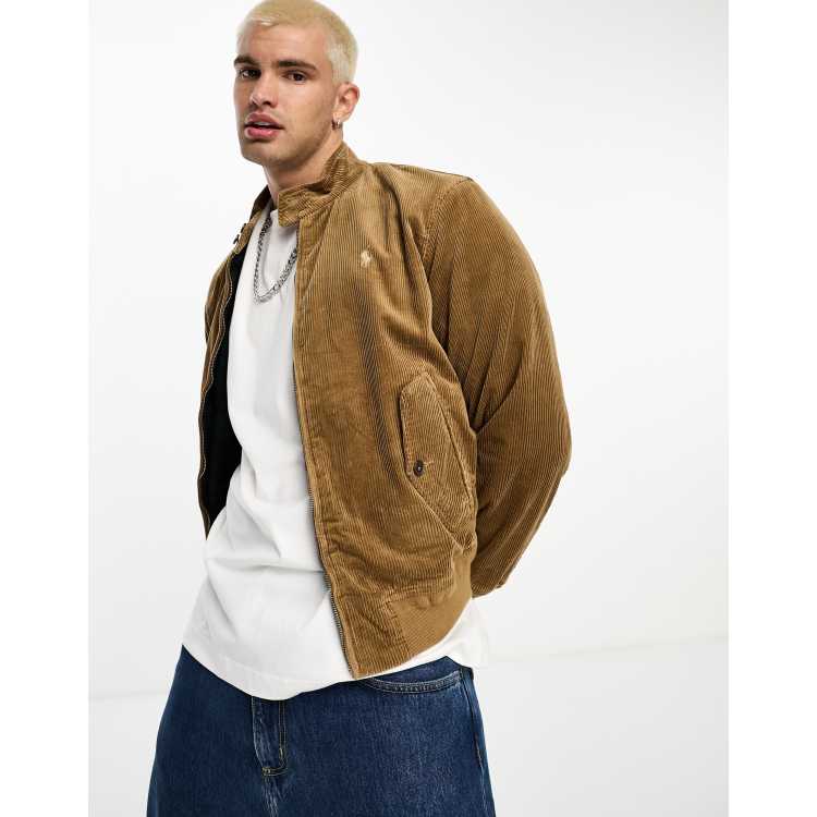 Polo Ralph Lauren icon logo harrington jacket in beige