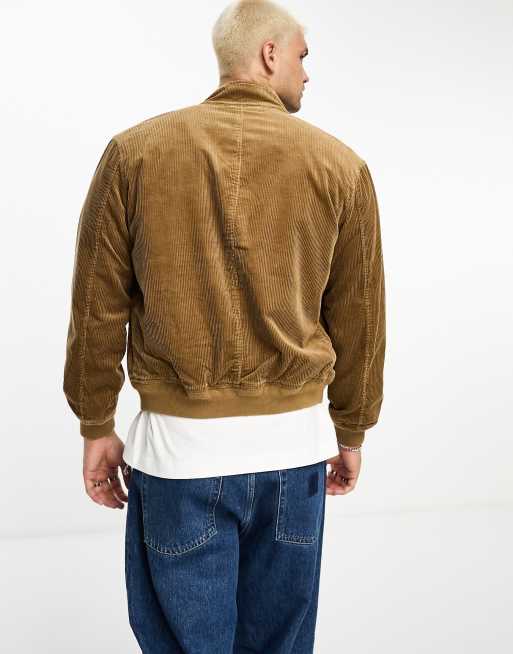 Mens corduroy harrington outlet jacket