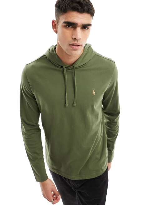 Green long sleeve 2024 ralph lauren polo