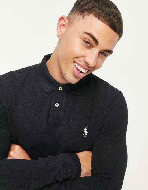 Black ralph lauren polo cheap long sleeve