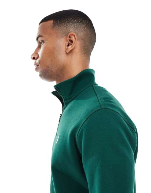 Polo Ralph Lauren icon logo long sleeve sweatshirt in green, 5 of 5