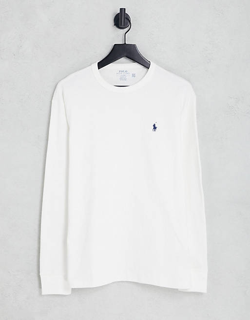 Polo Ralph Lauren icon logo long sleeve top classic oversized fit in ...
