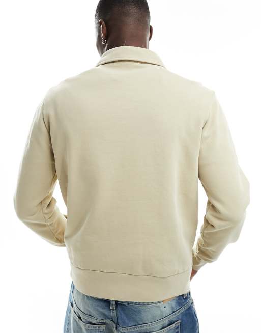 Polo Ralph Lauren icon logo loopback terry half zip