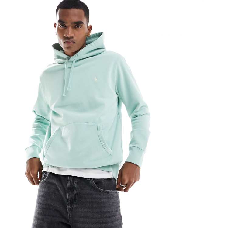 Neon green polo store hoodie