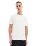 [Polo Ralph Lauren] Polo Ralph Lauren icon logo midweight oversized t-shirt in cream-White M cream