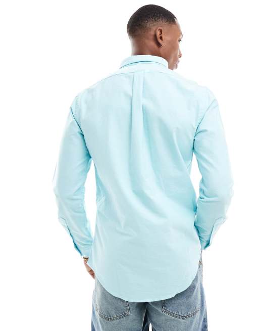 Polo Ralph Lauren icon logo oxford shirt slim fit in light