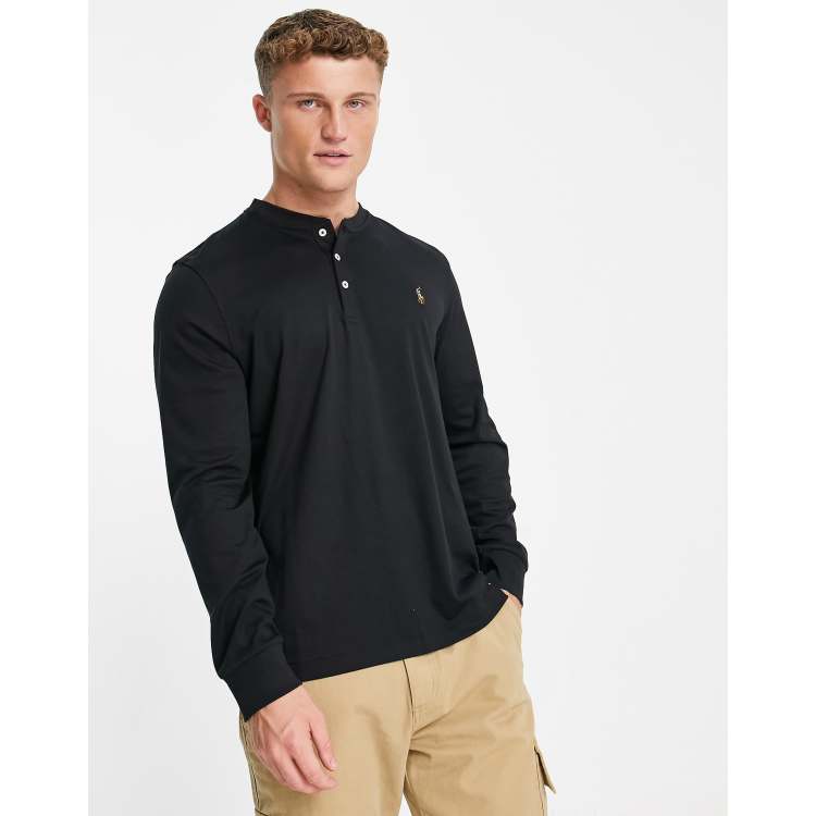 Polo ralph lauren mens hot sale henley