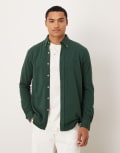 [Polo Ralph Lauren] Polo Ralph Lauren icon logo pique shirt in dark green marl L Dark green marl