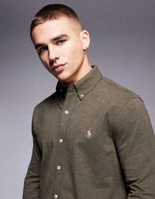 POLO RALPH LAUREN ICON LOGO PIQUE SHIRT 