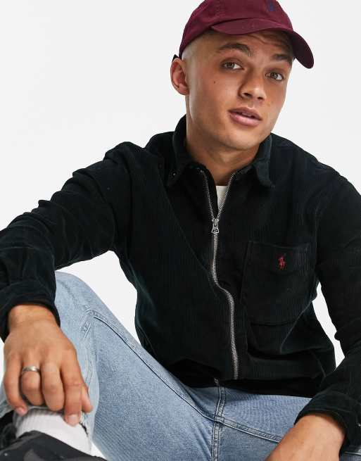 Ralph lauren store black corduroy shirt