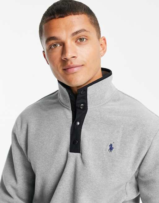 Ralph lauren best sale half zip fleece