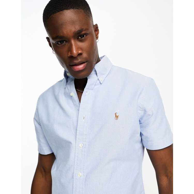 Light blue ralph discount lauren polo shirt