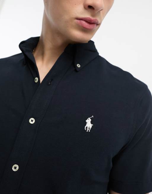 Polo ralph lauren pique shirt sale