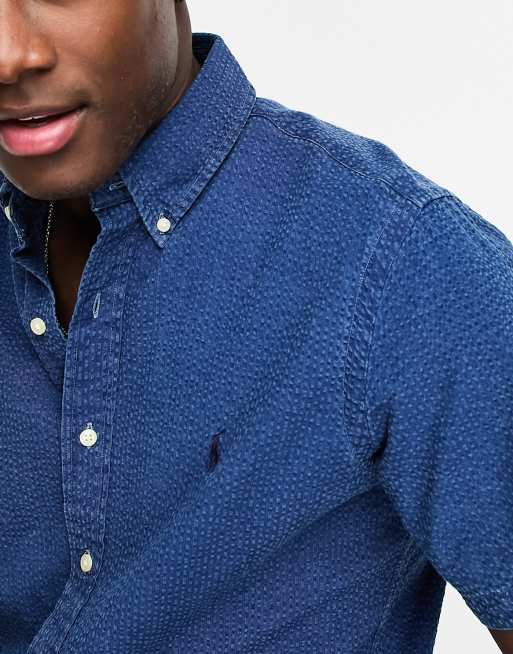 Ralph lauren custom hot sale fit denim shirt