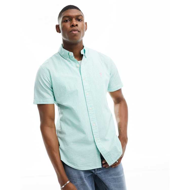 Striped Seersucker Short-Sleeve Shirt | Ralph Lauren