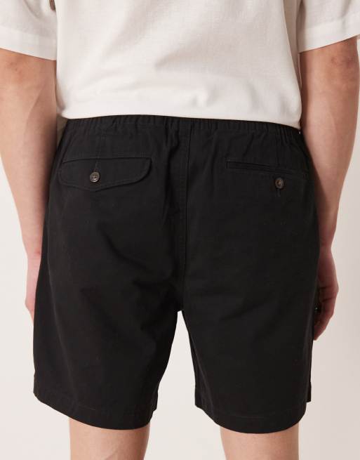 Polo Ralph Lauren icon logo shorts in black, 5 of 5
