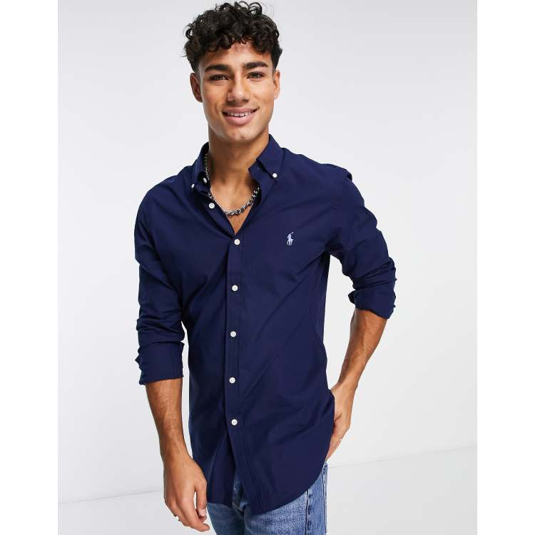 Polo Ralph Lauren Big & Tall Regular Fit Polo Shirt, Newport Navy at John  Lewis & Partners