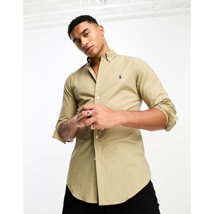 Ralph lauren cheap cotton stretch shirt